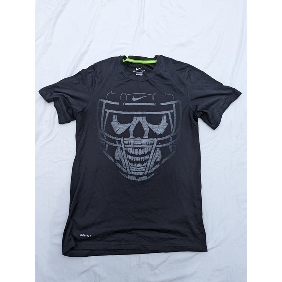 Nike Other - Nike Dri-Fit Black Skull Tee